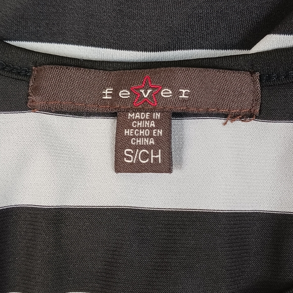 FEVER Striped Maxi Dress Size Small - Picture 5 of 8